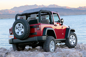 Jeep Wrangler cabriolet